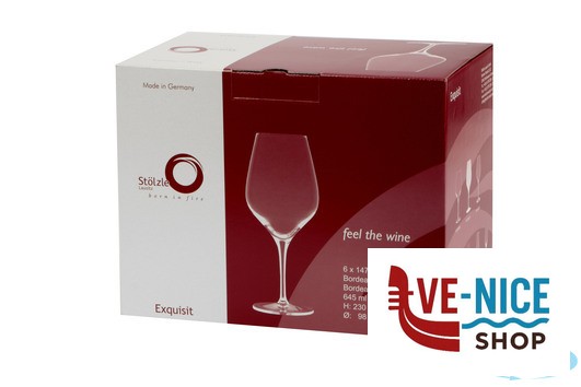vetro cristallino EXQUISIT - CALICE BORDEAUX CL. 64,5 STOLZLE LAUSITZ GMBH - immagine 3