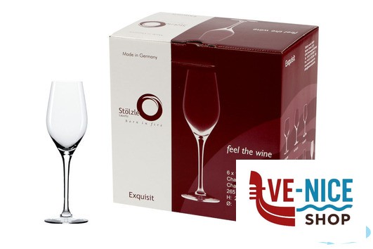 vetro cristallino EXQUISIT -CALICE VINI FRIZZANTI CL. 26,5 STOLZLE LAUSITZ GMBH - immagine 2