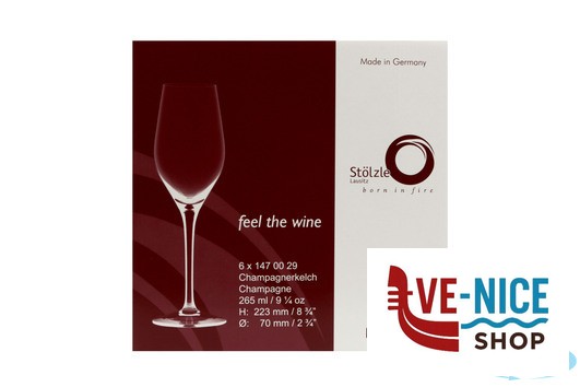 vetro cristallino EXQUISIT -CALICE VINI FRIZZANTI CL. 26,5 STOLZLE LAUSITZ GMBH - immagine 4