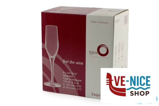 vetro cristallino EXQUISIT - FLUTE CHAMPAGNE CL. 17,5 STOLZLE LAUSITZ GMBH - immagine 3