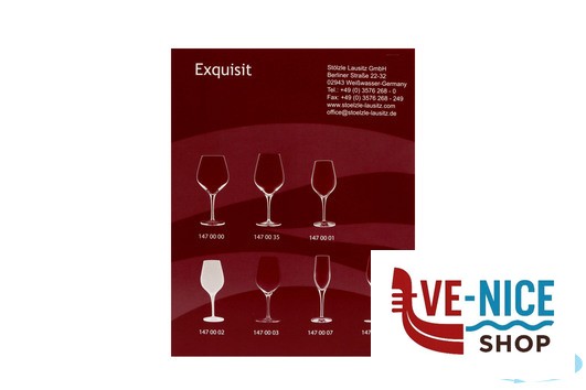 vetro cristallino EXQUISIT TACCA CERTIFICATA CE- CALICE VINI FRIZZ. CL.35 1470002 STOLZLE LAUSITZ GMBH - immagine 4