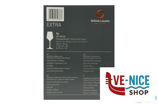 vetro cristallino EXTRA-CALICE VINI BIANCHI CL 36,5 STOLZLE LAUSITZ GMBH - immagine 5