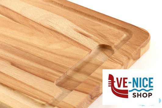 taglieri/mattarelli FAGGIO-TAGLIERE RETTANGOLARE CM 32X21XH.2 CON SCANALATURA KESPER F.ANTON GMBH - immagine 2