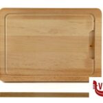 taglieri/mattarelli FAGGIO-TAGLIERE RETTANGOLARE CM 40X28XH.2 CON SCANALATURA KESPER F.ANTON GMBH