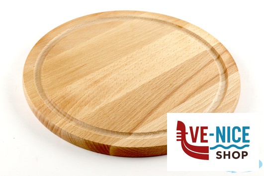 taglieri/mattarelli FAGGIO-TAGLIERE TONDO CM 25 H.1,5 CON SCANALATURA KESPER F.ANTON GMBH - immagine 2