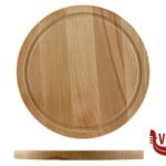 taglieri/mattarelli FAGGIO-TAGLIERE TONDO CM 25 H.1,5 CON SCANALATURA KESPER F.ANTON GMBH