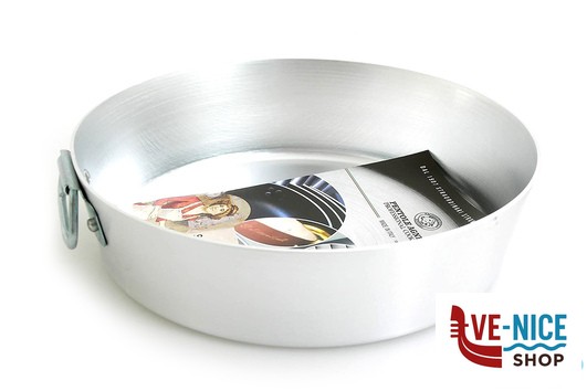 alluminio FAMILY COOKING ALLUMINIO -TORTIERA CONICA CON ANELLO CM.28 H. 6,5 FAMA4328 AGNELLI