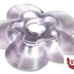 accessori casa FERMAPORTA MARGHERITA CM 7,5X1 COLORI ASSORTITI BLU, VERDE, CRISTALLO,FUME. SUPER 78 SRL