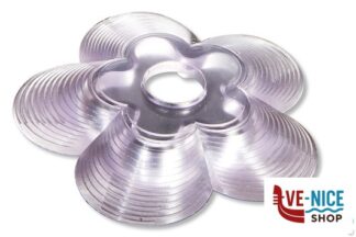 accessori casa FERMAPORTA MARGHERITA CM 7,5X1 COLORI ASSORTITI BLU, VERDE, CRISTALLO,FUME. SUPER 78 SRL