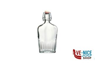 vetro FIASCHETTA BO CON TAPPO MECCANICO BIANCO LT. 0,250 BORMIOLI ROCCO