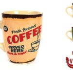 ceramica FIFTIES-TAZZA MUG SENZA PIATTO DECORI ASSORTITI L703-6300H IMPORT TAVOLA
