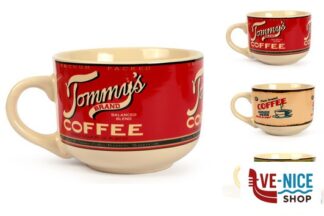 ceramica FIFTIES-TAZZONE JUMBO SENZA PIATTO DECORI ASSORTITI JB02-6300H IMPORT TAVOLA