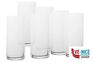 vetro FINESSE-CONFEZIONE 6 BICCHIERI LONG DRINK CL.35 NUDE 64011 PASABAHCE