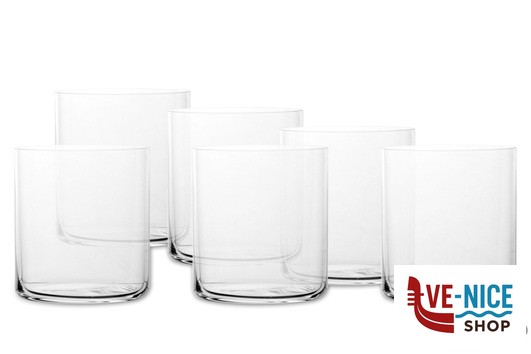 vetro FINESSE-CONFEZIONE 6 BICCHIERI DOF WHISKY CL.30 NUDE 64009 PASABAHCE