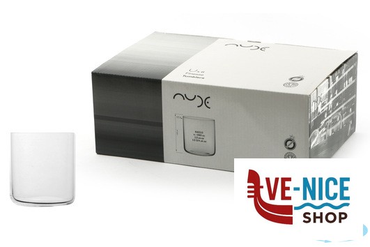 vetro FINESSE-SAVAGE CONFEZIONE 6 BICCHIERI DOF WHISKY CL.39 NUDE 64010 PASABAHCE - immagine 3