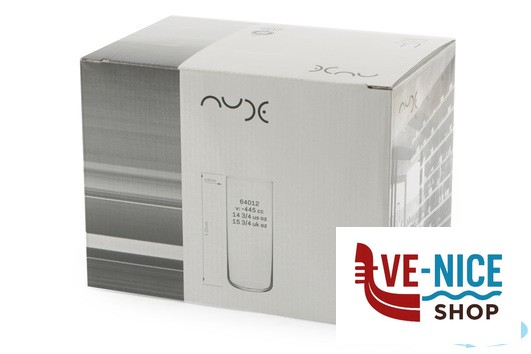 vetro FINESSE-CONFEZIONE 6 BICCHIERI HIGHBALL CL.44,5 NUDE PASABAHCE - immagine 3