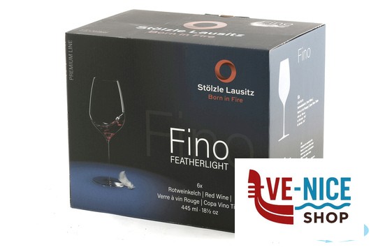 vetro cristallino FINO - CALICE VINI ROSSI CL 54,5 H. 24 CM 8,8 STOLZLE LAUSITZ GMBH - immagine 4