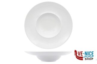 porcellana FLORENCE AQUA BIANCO PIATTO PASTA BOWL CM.28 INTERNO CM 14,5     SH00012028 IMPORT TAVOLA PROFESSIONAL