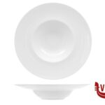 porcellana FLORENCE AQUA NEW BIANCO PIATTO PASTA BOWL CM.28 INTERNO CM 14,5     SH00012028 IMPORT TAVOLA PROFESSIONAL