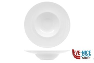 porcellana FLORENCE AQUA NEW BIANCO PIATTO PASTA BOWL CM.28 INTERNO CM 14,5     SH00012028 IMPORT TAVOLA PROFESSIONAL