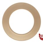 porcellana FLORENCE BRONZO-BIANCO PIATTO PIANO CM.31 ST00011031-19224 IMPORT TAVOLA PROFESSIONAL