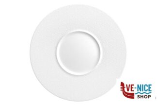 porcellana FLORENCE EMBOSSED-GOURMET PIATTO PIANO CM 28 INTERNO CM 12,5    ST00017028 IMPORT TAVOLA PROFESSIONAL