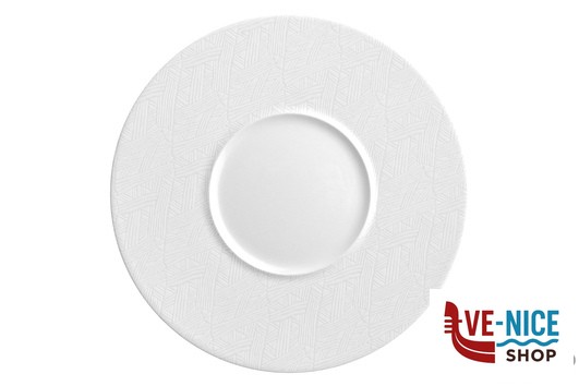 porcellana FLORENCE JUNGLE-GOURMET PIATTO PIANO CM 28 INTERNO CM 12,5 ST00017028-17501 IMPORT TAVOLA PROFESSIONAL