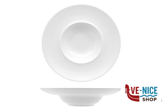 porcellana FLORENCE DECORO JUNGLE - PIATTO PASTA BOWL FORMA AQUA CM.28 INTERNO 14,5 SH00012028 IMPORT TAVOLA PROFESSIONAL