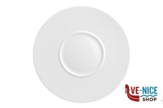 porcellana FLORENCE LISCIO-GOURMET PIATTO PIANO CM 28 INTERNO CM 12,5 ST00017028 IMPORT TAVOLA PROFESSIONAL