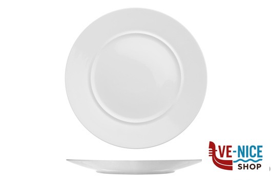 porcellana FLORENCE LISCIO - PIATTO PANE CM 17 ST00011017 IMPORT TAVOLA PROFESSIONAL