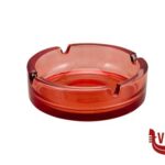 posacenere FLUO POSACENERE VETRO ROSSO 10,5 FAB VETRO