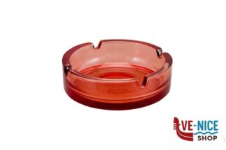 posacenere FLUO POSACENERE VETRO ROSSO 10,5 FAB VETRO