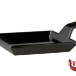 finger FLYING BUFFET-PIATTO FINGER FOOD CON IMPUGNATURA CM 9,5X9,5XH1,5-3,5 IN MELAMINA NERA 83879 APS  ASSHEUER POTT GMBH E CO KG