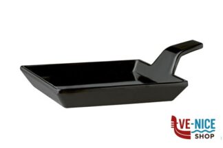 finger FLYING BUFFET-PIATTO FINGER FOOD CON IMPUGNATURA CM 9,5X9,5XH1,5-3,5 IN MELAMINA NERA 83879 APS ASSHEUER POTT GMBH E CO KG