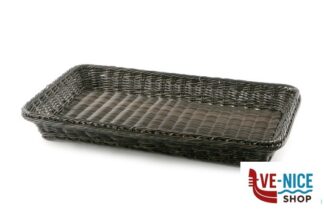 0 FRAMES-CESTA POLIRPOPILENE GN 1.1 CM.53X32,5XH.6,5 MARRONE SCURO 40291 APS ASSHEUER POTT GMBH E CO KG