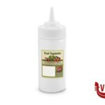plastica FRESH VEGETABLES-SQUEEZE ML.236 BIANCO 10853CE TABLECRAFT