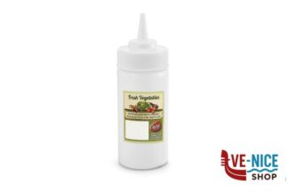 plastica FRESH VEGETABLES-SQUEEZE ML.236 BIANCO 10853CE TABLECRAFT