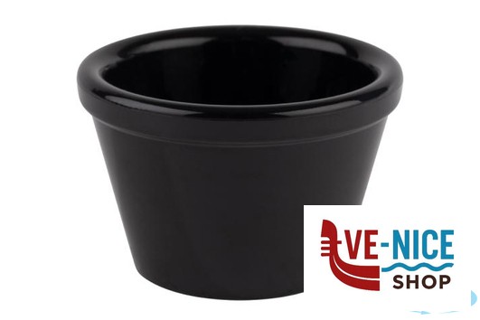 ciotolina FRIENDLY BOWL- CONFEZIONE 6 COPPETTE CONICHE POLIETILENE NERO CM 6 H 4 LT0,05 IMPILABILE, LAVABILE IN LAVASTOVIGLIE , NON ADATTA AL MICROONDE APS ASSHEUER POTT GMBH E CO KG - immagine 2