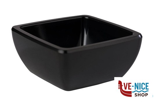 ciotolina FRIENDLY BOWL-COPPETTA POLIETILENE NERA CM 6,5 H3 LT0,05. IMPILABILE, LAVABILE IN LAVASTOVIGLIE. REALIZZATA IN GERMANIA, NON ADATTA AL MICROONDE APS ASSHEUER POTT GMBH E CO KG