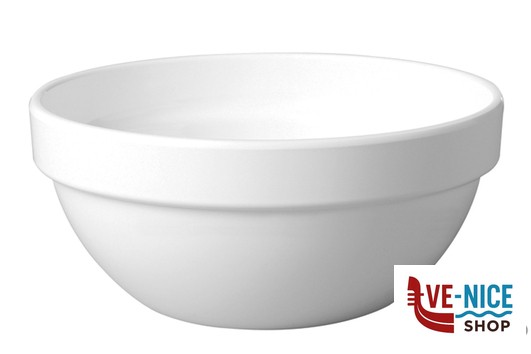 ciotolina FRIENDLY BOWL-COPPETTA POLIETILENE BIANCA DIAMETRO CM 10 H 4,5 LT0,15 IMPILABILE, LAVABILE IN LAVAST. REALIZZATA IN GERMANIA, NON ADATTA AL MICROONDE APS ASSHEUER POTT GMBH E CO KG