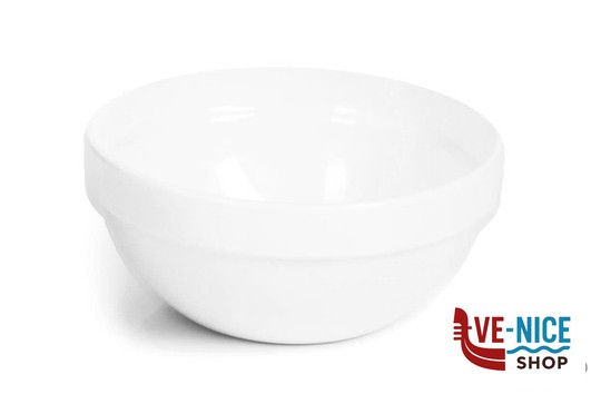 ciotolina FRIENDLY BOWL-COPPETTA POLIETILENE BIANCA DIAMETRO CM 23 H 10,5 LT2,5 IMPILABILE, LAVABILE IN LAVAST. REALIZZATA IN GERMANIA, NON ADATTA AL MICROONDE APS ASSHEUER POTT GMBH E CO KG