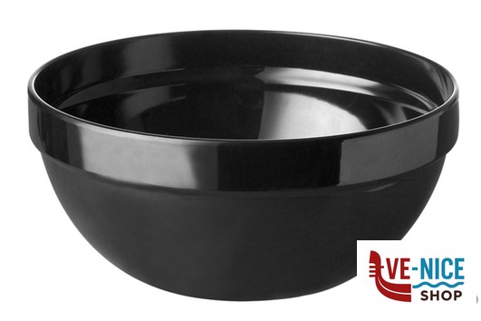 ciotolina FRIENDLY BOWL-COPPETTA POLIETILENE NERA DIAMETRO CM 10 H 4,5 LT0,15 IMPILABILE, LAVABILE IN LAVAST. REALIZZATA IN GERMANIA, NON ADATTA AL MICROONDE APS ASSHEUER POTT GMBH E CO KG
