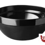 ciotolina FRIENDLY BOWL-COPPETTA POLIETILENE NERA DIAMETRO CM 20 H 9 LT1,2  IMPILABILE, LAVABILE IN LAVAST. REALIZZATA IN GERMANIA, NON ADATTA AL MICROONDE APS  ASSHEUER POTT GMBH E CO KG