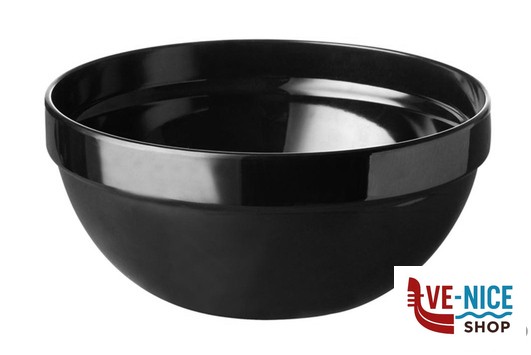 ciotolina FRIENDLY BOWL-COPPETTA POLIETILENE NERA DIAMETRO CM 20 H 9 LT1,2 IMPILABILE, LAVABILE IN LAVAST. REALIZZATA IN GERMANIA, NON ADATTA AL MICROONDE APS ASSHEUER POTT GMBH E CO KG