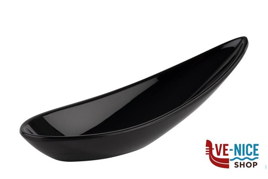 ciotolina FRIENDLY BOWL-CUCCHIAIO FINGER CM 11 X 4,5 H 4 NERO REALIZZATO IN GERMANIA APS ASSHEUER POTT GMBH E CO KG