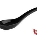 ciotolina FRIENDLY BOWL-CUCCHIAIO FINGER CM 13,5X4,5H 4,5 NERO REALIZZATO IN GERMANIA APS  ASSHEUER POTT GMBH E CO KG