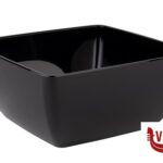 insalat zuppiere sals antipast FRIENDLY BOWL-INSALATIERA POLIETILENE NERA CM 25 H12  LT3,8 IMPILABILE, LAVABILE IN LAVAST. REALIZZATA IN GERMANIA, NON ADATTA AL MICROONDE APS  ASSHEUER POTT GMBH E CO KG