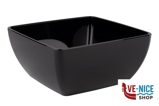 insalat zuppiere sals antipast FRIENDLY BOWL-INSALATIERA POLIETILENE NERA CM 25 H12 LT3,8 IMPILABILE, LAVABILE IN LAVAST. REALIZZATA IN GERMANIA, NON ADATTA AL MICROONDE APS ASSHEUER POTT GMBH E CO KG