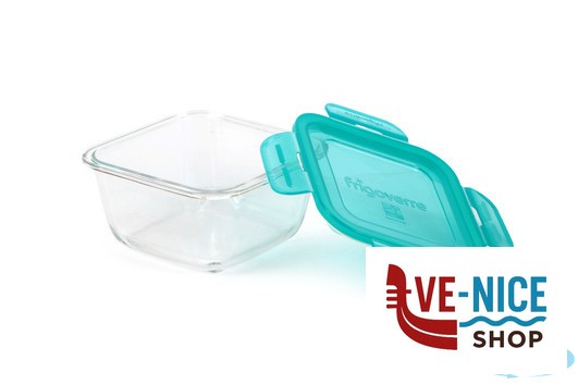 conservazione FRIGOVERRE EVOLUTION-SCATOLA QUADRA CM.14X14 3.89113 BORMIOLI ROCCO - immagine 2