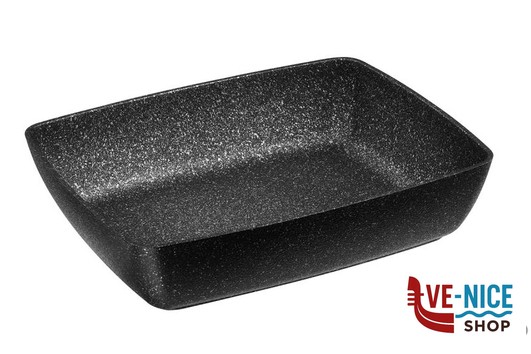 altri FROSTFIRE- CIOTOLA GN 1.2 CM 32,5X26,5 H 7,5 ALLUMINIO RIVESTIMENTO ANTIADERENTE EFFETTO CEMENTO LT.4,5. TEMPERATURA DI SERVIZIO CA. DA -30C A 200C APS ASSHEUER POTT GMBH E CO KG